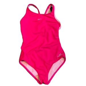 Decathlon Swimsuit Pink - sporty - size 10-12